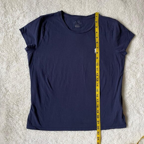 Navy Polo Tee - Picture 5 of 7